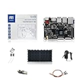 youyeetoo R1 WiFi 6 Single Board Computer -Rockchip RK3588S -6 Tops NPU & 8K Display -Support HDMI 2.1, SATA 3.0, PCIe 2.0 SSD, USB Host x5, Onboard NFC -AIoT Control/NAS (4GB RAM+32GB eMMC Kits)