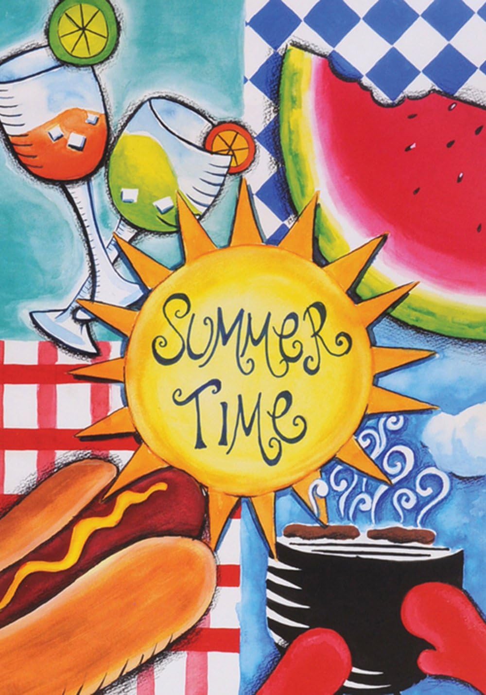 Amazon.com : Toland Home Garden 102611 Summer Fun Summer Flag 28x40 ...