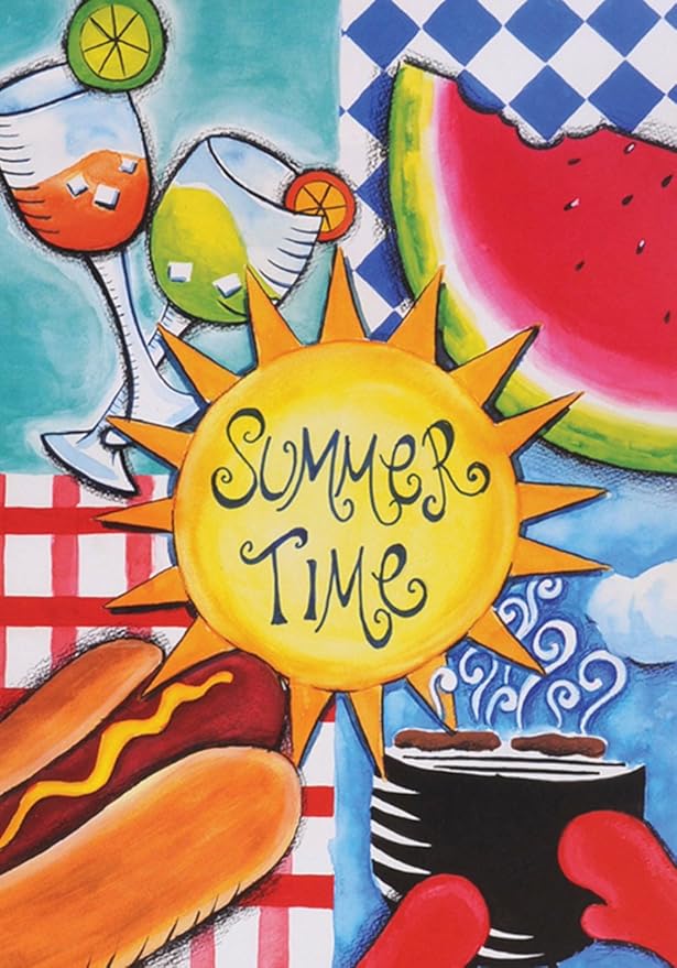 Amazon.com : Toland Home Garden 102611 Summer Fun Summer Flag 28x40 ...