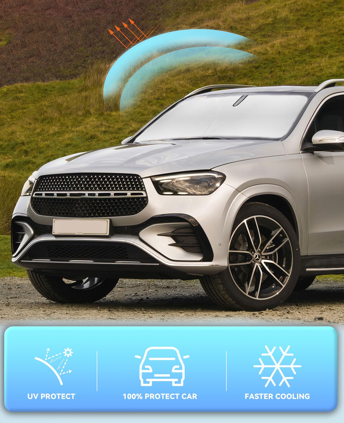 ツクモン　Mercedes-Benz GLE専用サンシェード ツクモン Mercedes-Benz GLE専用サンシェード 楽天市場】ベンツ