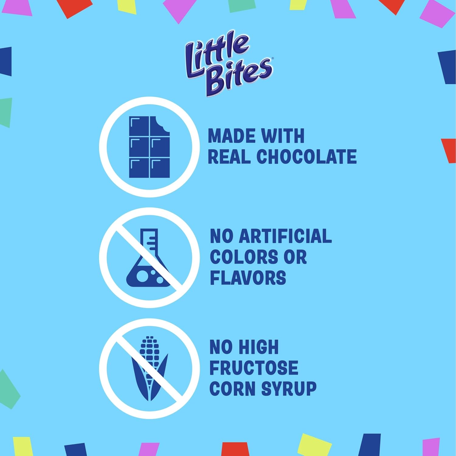 (Value Pack) Little Bites Fudge Brownies, 20 individual packs, (1.8 oz each), Made with Real Chocolate Mini Muffins, 36 oz Multipack