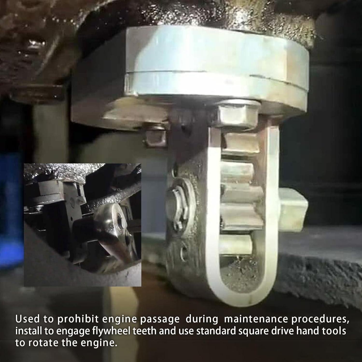 J-46392 Engine Barring Tool for Detroit Diesel DD13, DD15, DD16, MBE4000, MBE900 Alternative or W470589046300