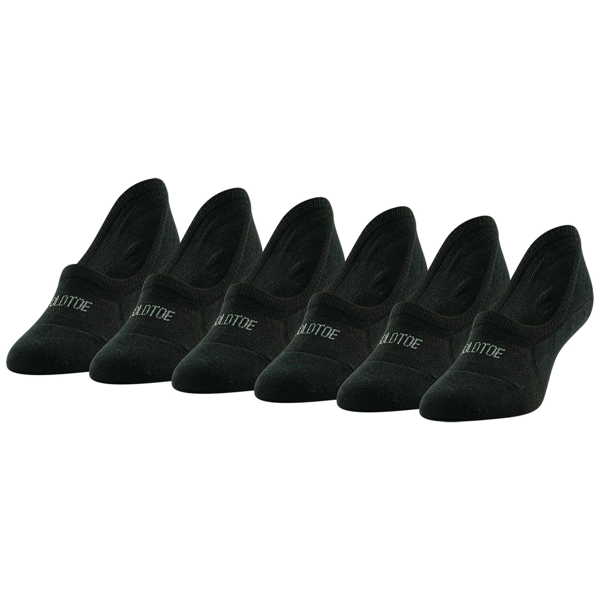 GOLDTOE Women's Everyday Ballerina Extra Low Liner Socks, 6-Pairs