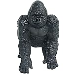 FUNSHOWCASE African Jungle Animals Male Gorilla Silverbacks Toy Figure Realistic Miniature Figurine Height 3.5-inch 1689