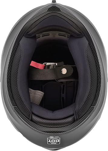 Miniatura 8 de GDM Casco de motocicleta Bluetooth de cara completa con 3 escudos (dorado, plateado, transparente)