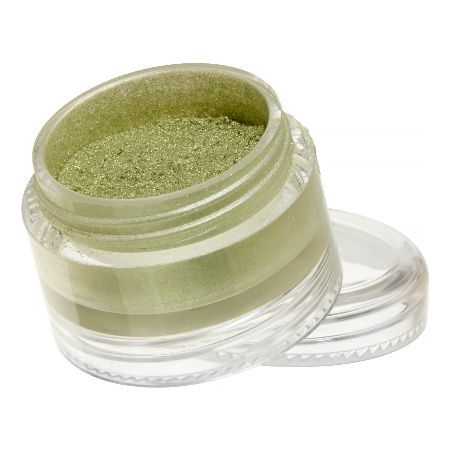 Honeybee Gardens PowderColors, Clean Mineral Eye Shadow in Celtic, Pale Antique Green Shimmer, Versatile, Portable, & Skin-Friendly, 2g