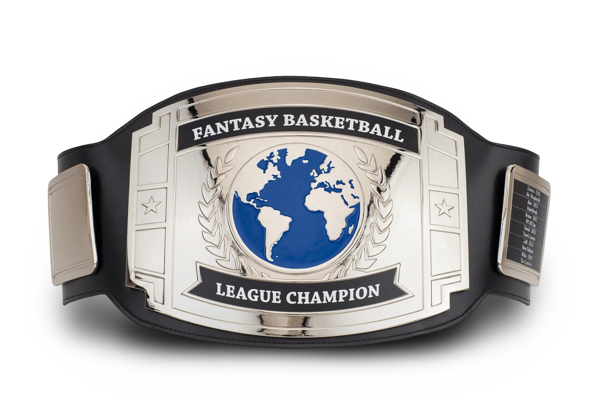 FANTASYJOCKS Custom Fantasy Football Championship Belt - includes Laser Engraving
