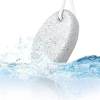 حجر خفاف طبيعي للعناية بالقدم وإزالة مسامير القدم، حجر لافا للعناية بالقدم وإزالة الجلد الميت، قطعة واحدة