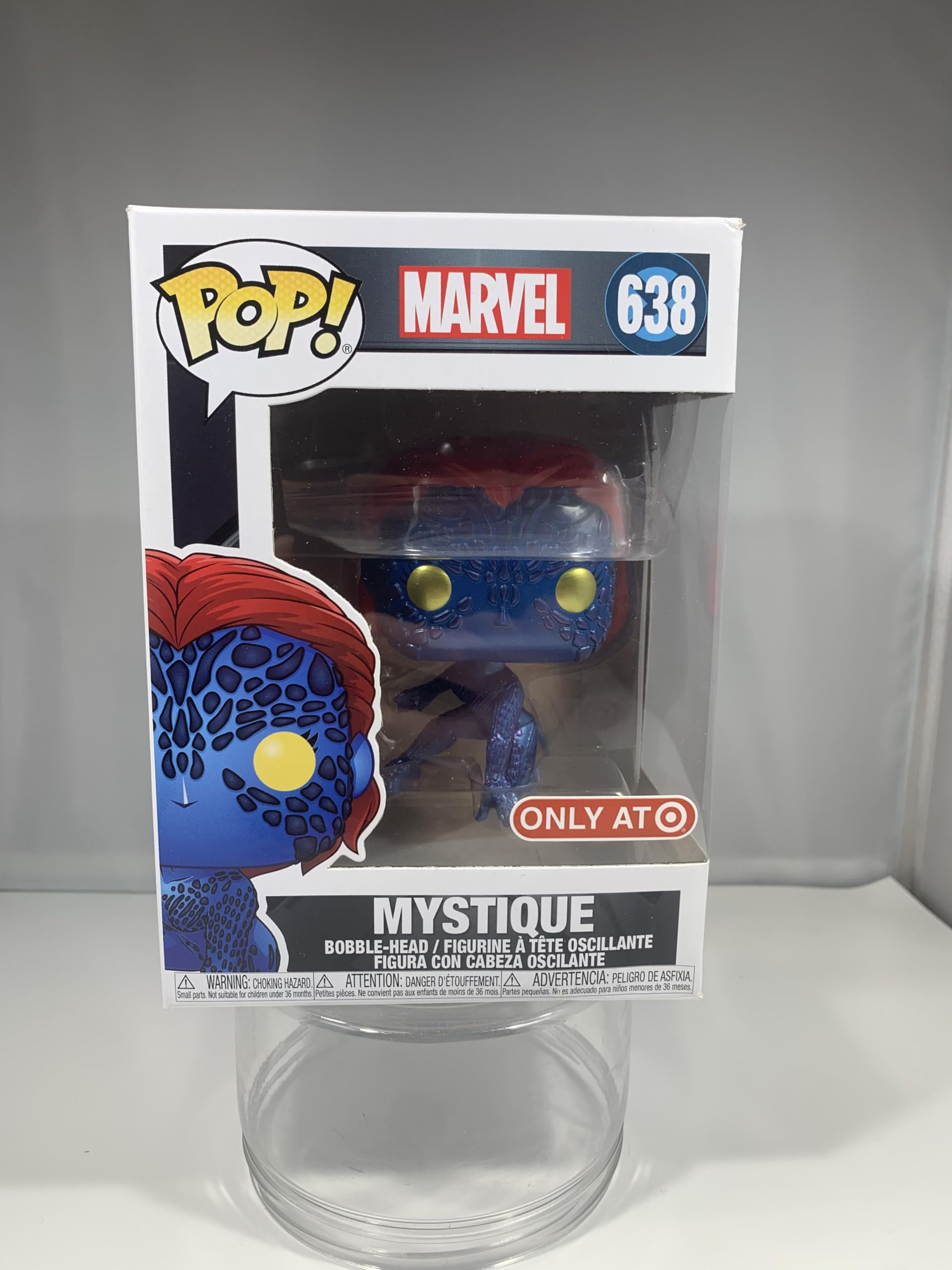 Funko POP! Marvel Mystique #638 [Metallic] Exclusive : Amazon.co