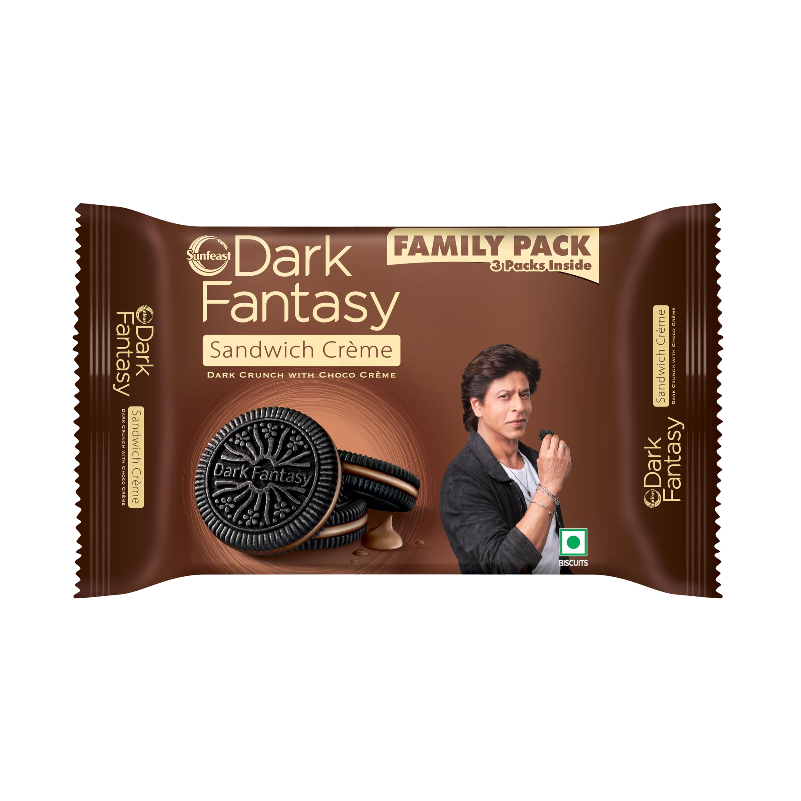 Choco Creme Dark Crunch with Smooth Creme, 249 g/ 277.5 g