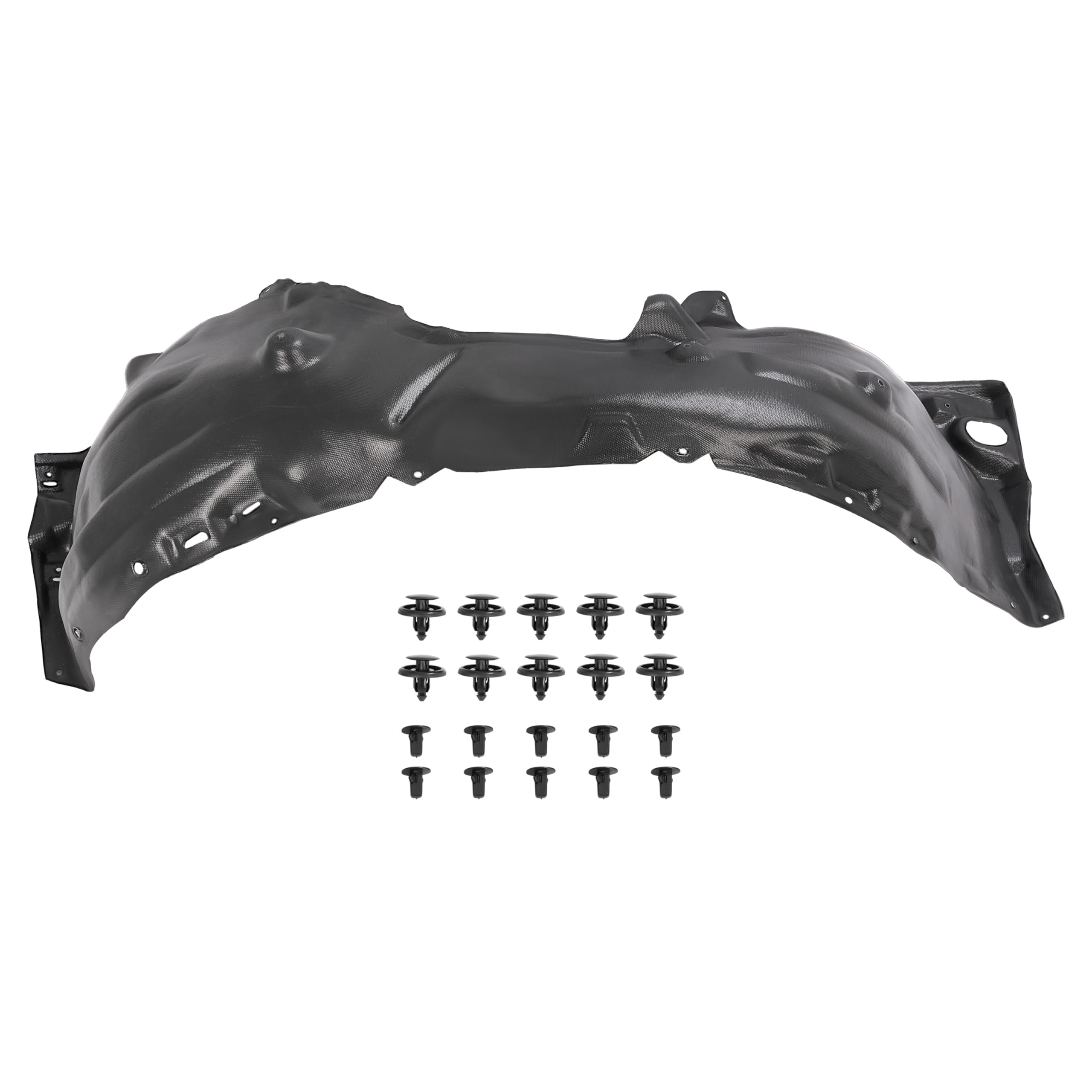 Driver Side Front Fender Liner Inner Panel Compatible with 2018-2024 Toyota Camry SE XSE TRD Replacement for 5387606320 TO1248214 w/o Insulation Foam Wheel Liner Splash Shields Guard