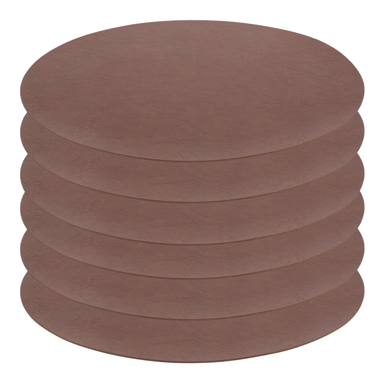 Set de table rond marron idéal pour embellir vos dîners de fête