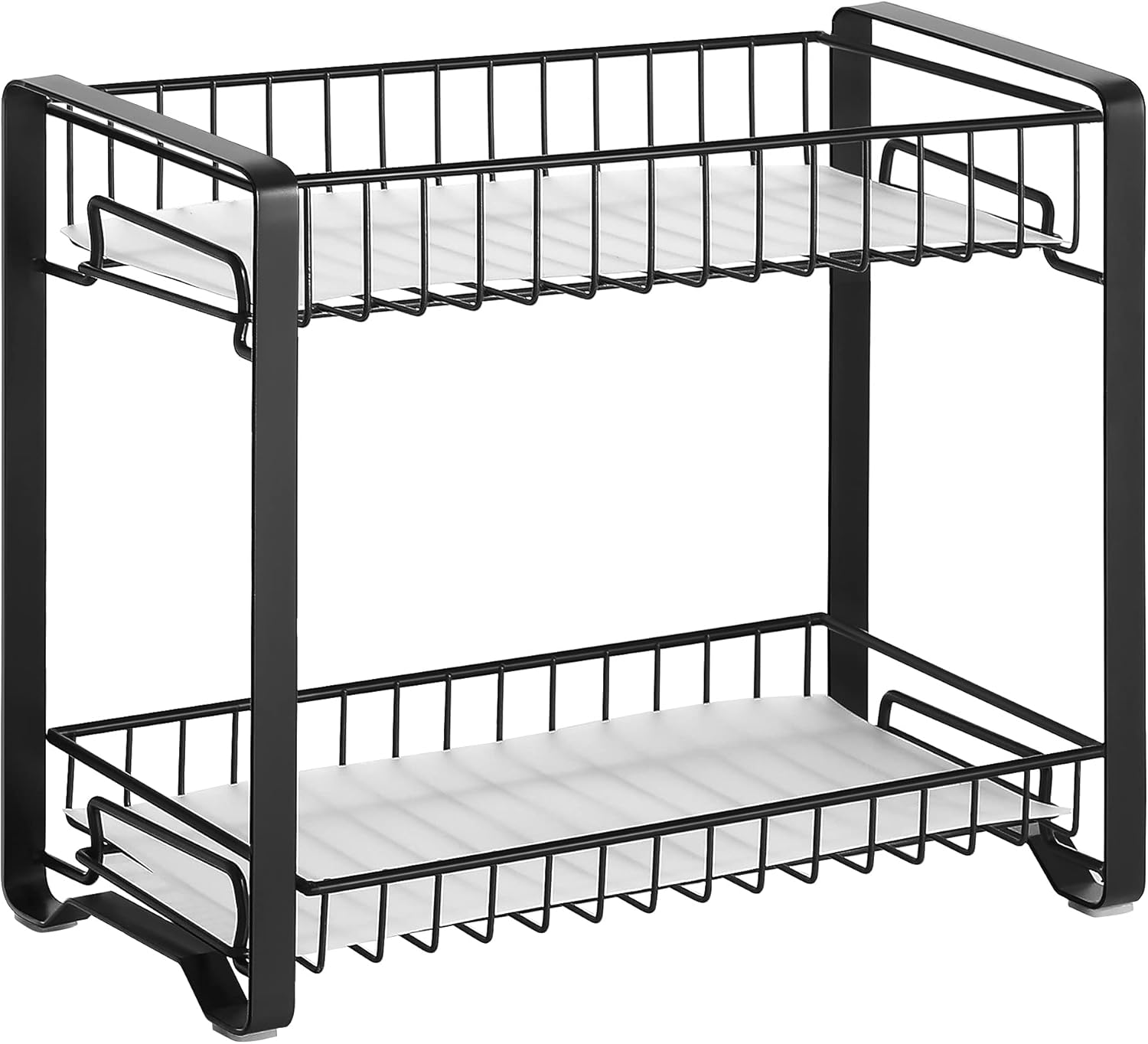 SONGMICS Spice Rack Organizer for 2Tier Shelf with