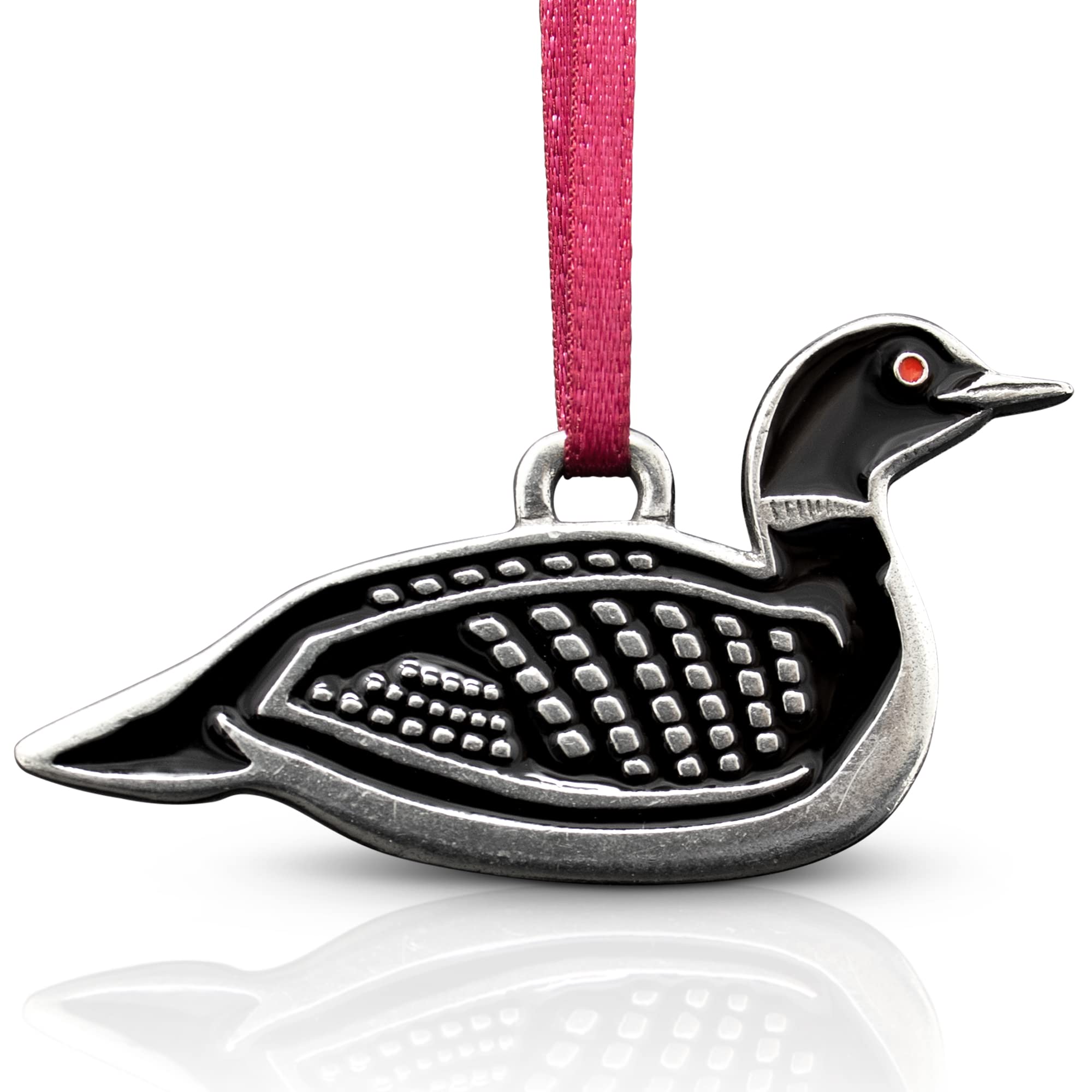 Danforth Black Loon Pewter Ornament