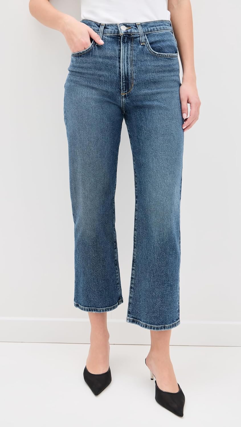 Joe's Jeans Womens The Margot High Rise Cropped Straight Leg Jean - Image 2
