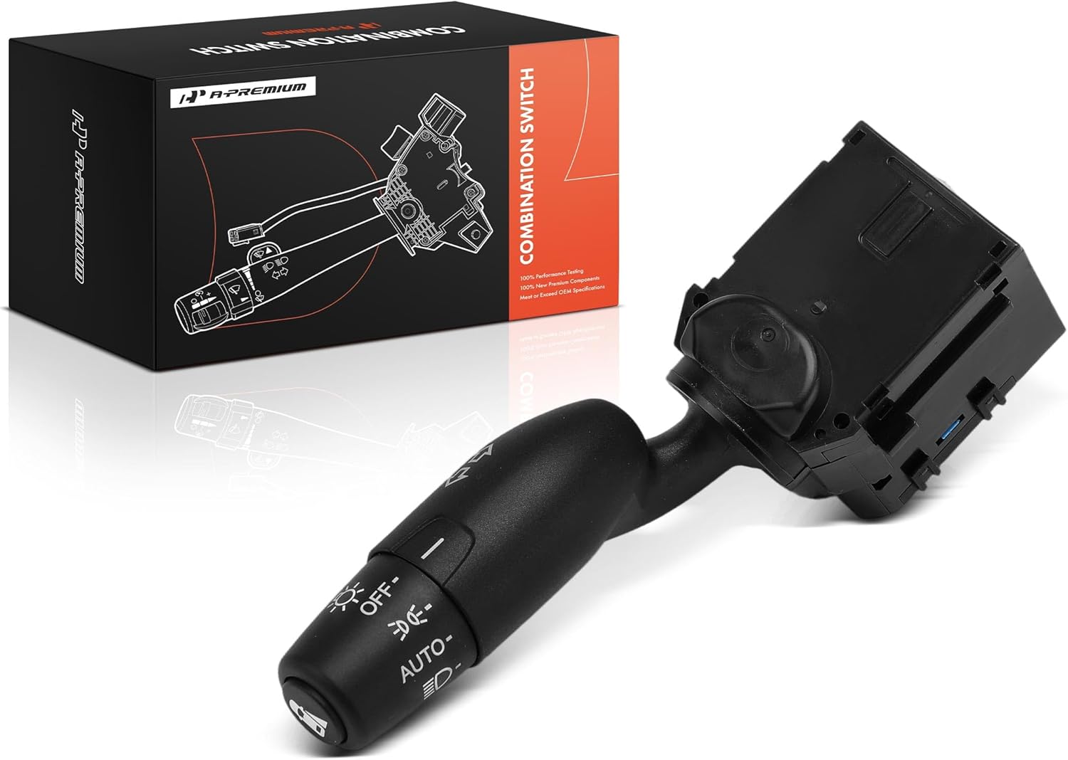 A-Premium Turn Signal Switch, Headlight Dimmer (Auto), Parking Light Multifunction Switch Lever Compatible with Honda Odyssey 2014 2015 2016 2017