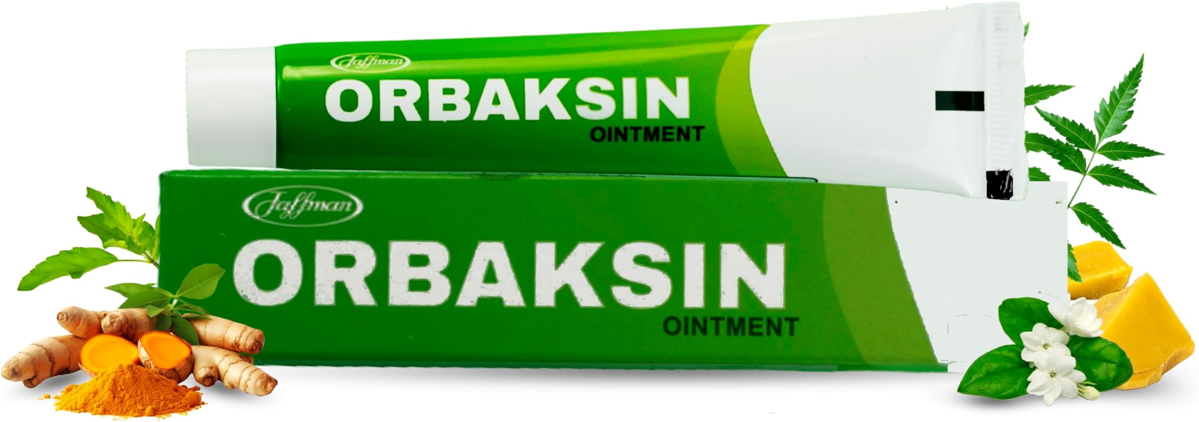 Orbaksin Ointment|For Cuts, Burns, Foot Ulcers, Bed Sores, Wound Heal|Ayurvedic Ointment|20 gm (Pack of 1)