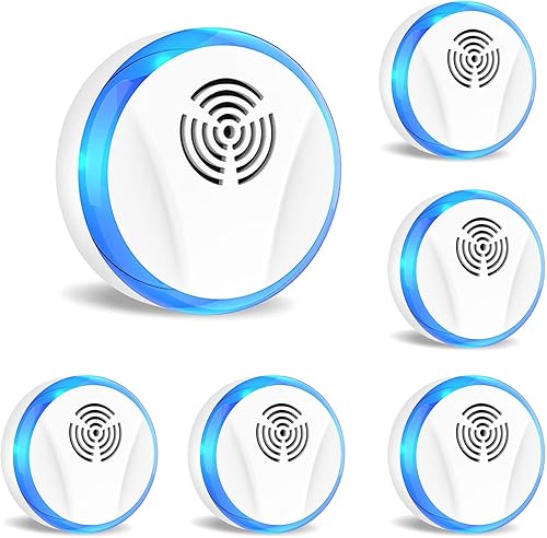 Repelente ultrasónico de control de plagas para interior para control de roedores, repelente de mosquitos, asesino de cucarachas, disuasorio de