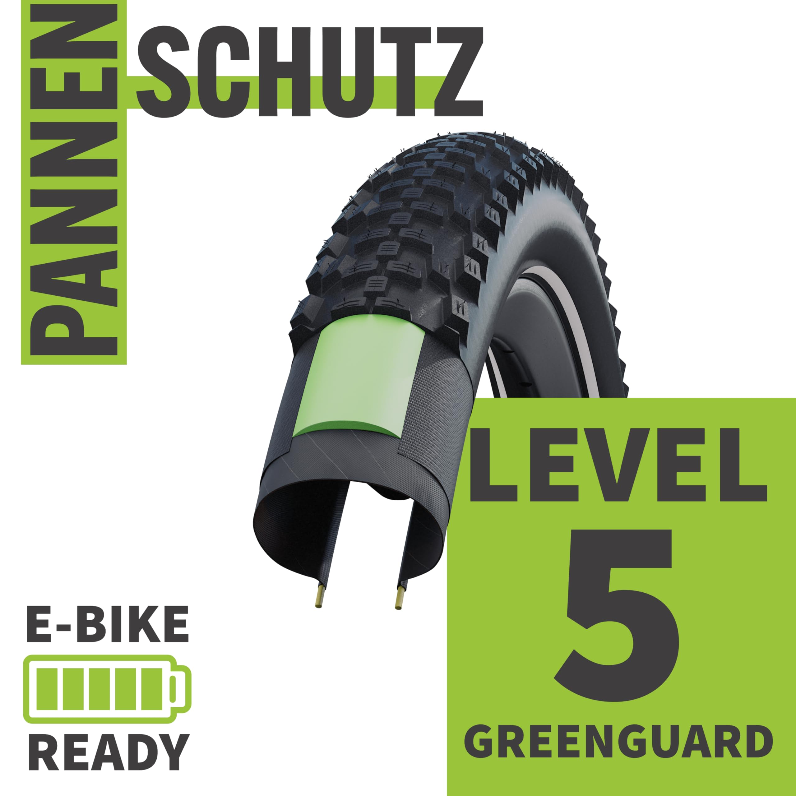Schwalbe Marathon Plus-banden, 28 inch (37-622), reflex, naar keuze met binnenbanden met AV, DV of SV Ventiel 3 MSZweirad metalen bandenlichters (SV-binnenbanden, 28x1,40 (37-622