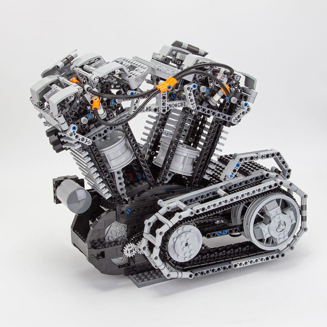 Amazon.co.jp: GoAssemb V-ツイン OHV 8バルブエンジンモデル – 高速4