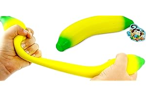 Super Stretchy Banana: Therapeutic & Fun Fidget Toy with Bouncy Ball