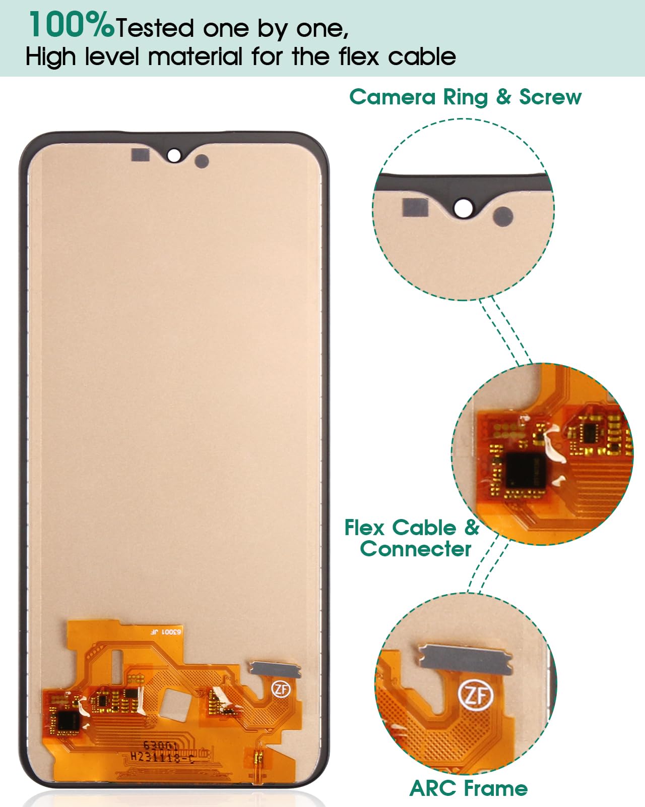 Amazon.com: TFT for Samsung A54 Screen Replacement for Samsung