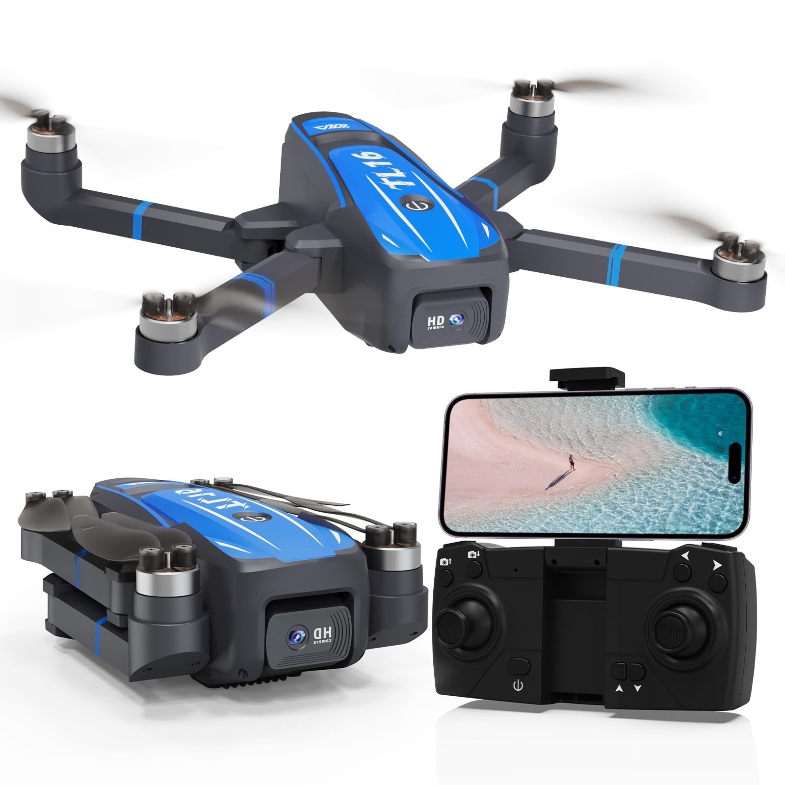 Amazon.com: Toladrone TL16 Drones with Camera for Adults 4K