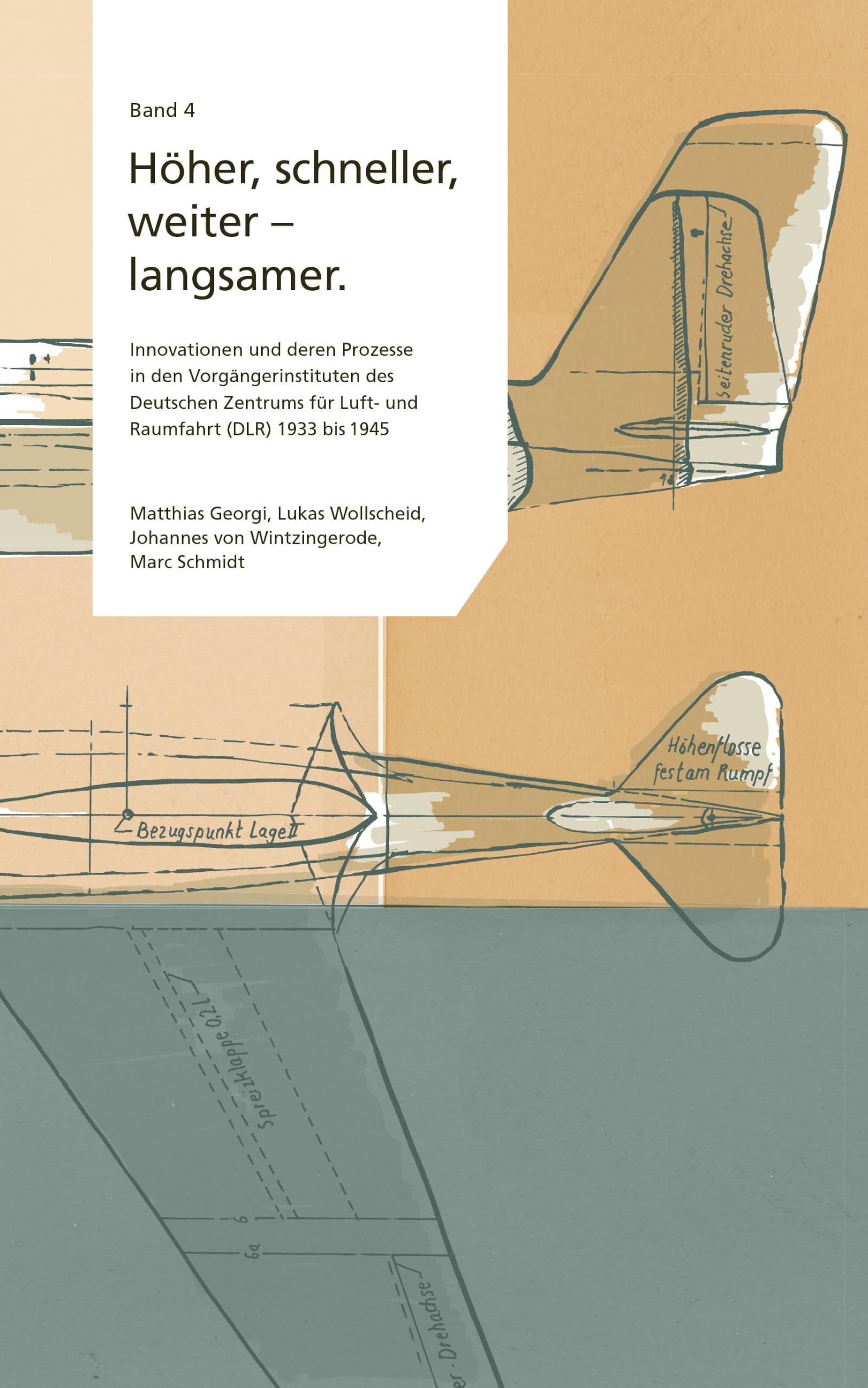 Höher, schneller, weiter – langsamer: Innovationen und deren Prozesse in den Vorgängerinstituten des Deutschen Zentrums für Luft- und Raumfahrt (DLR) ... Vorgängerorganisation des DLR von 1907-1945)