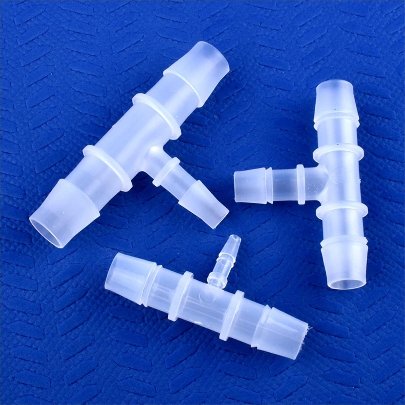 5~200 pezzi da 12~20 a 4~16 mm Connettore a T di riduzione in plastica for uso alimentare for irrigazione da giardino, raccordo a T for acquario, tubo flessibile a pagoda(20-10-20mm,20 Pieces)
