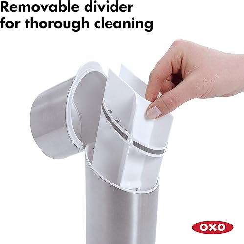 Miniatura 10 de Organizador de acero inoxidable para cepillo de dientes de la marca Oxo Good Grips Metal Stainless A
