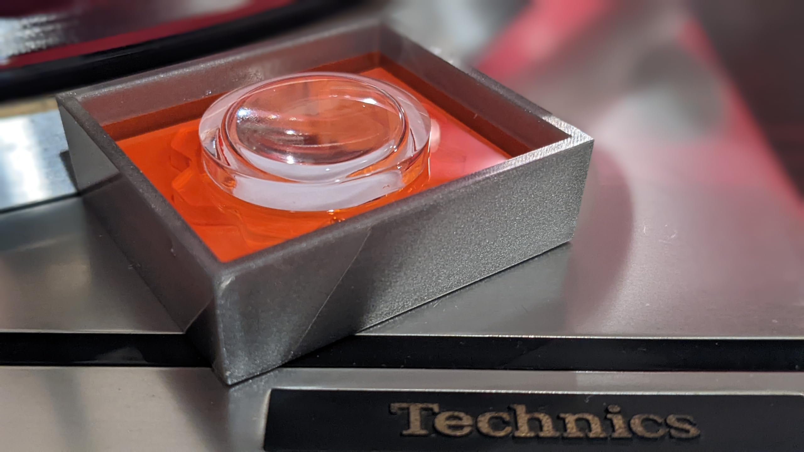 ZERODUST Certified - Detergente diamantato Platinum/Turntable Stylus Tip Cleaner (arancione)