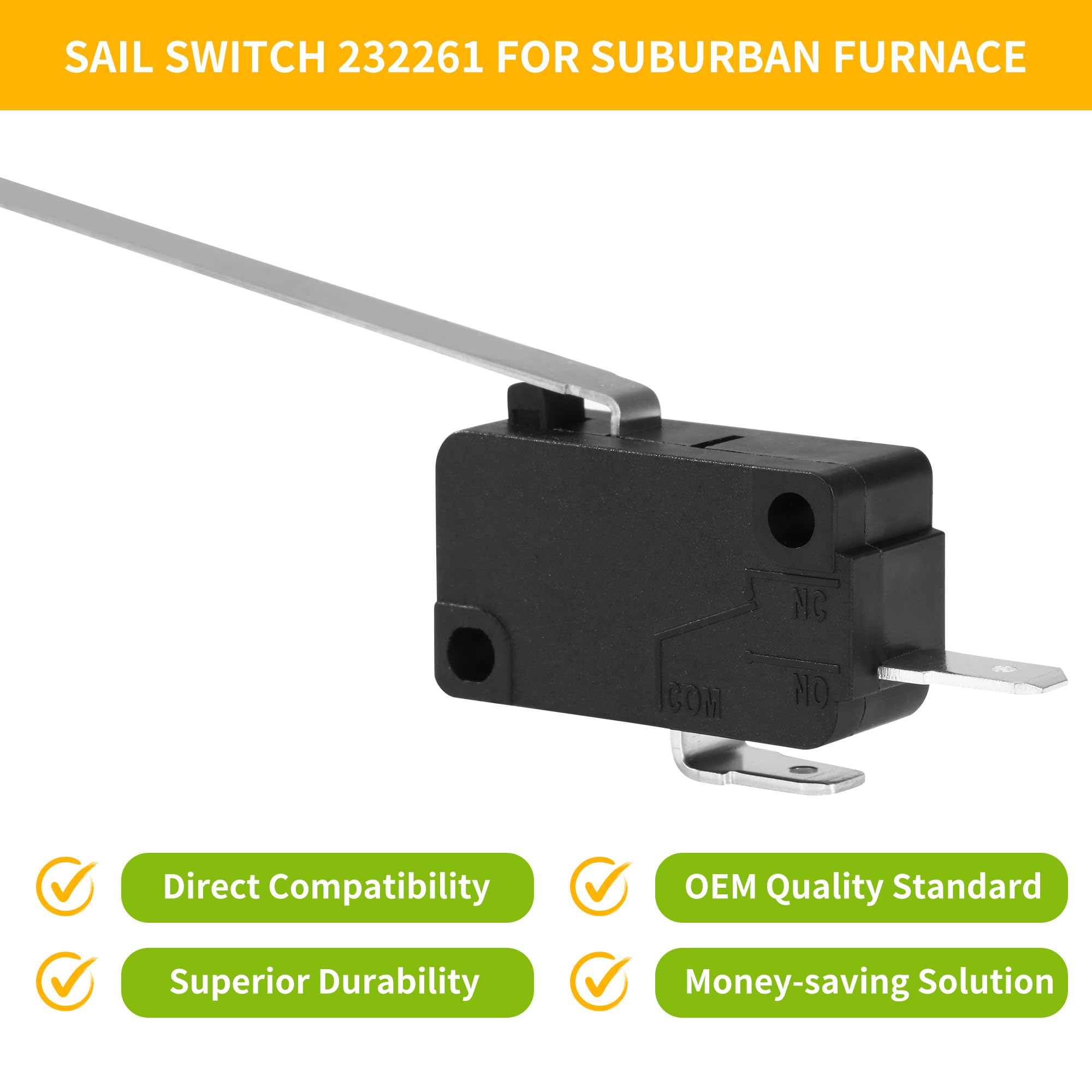 nukn☆ Amazon.com: F.S.P Sail Switch Furnace Low Air Flow Switch