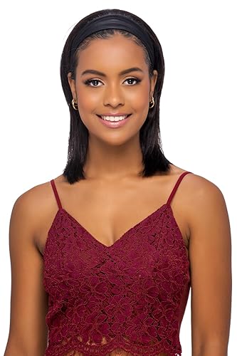 Vivica A. Fox HHB-TOVA, Remi Cabello humano natural - Peluca con diadema - color 1, negro azabache disponible en Yaxa Venezuela