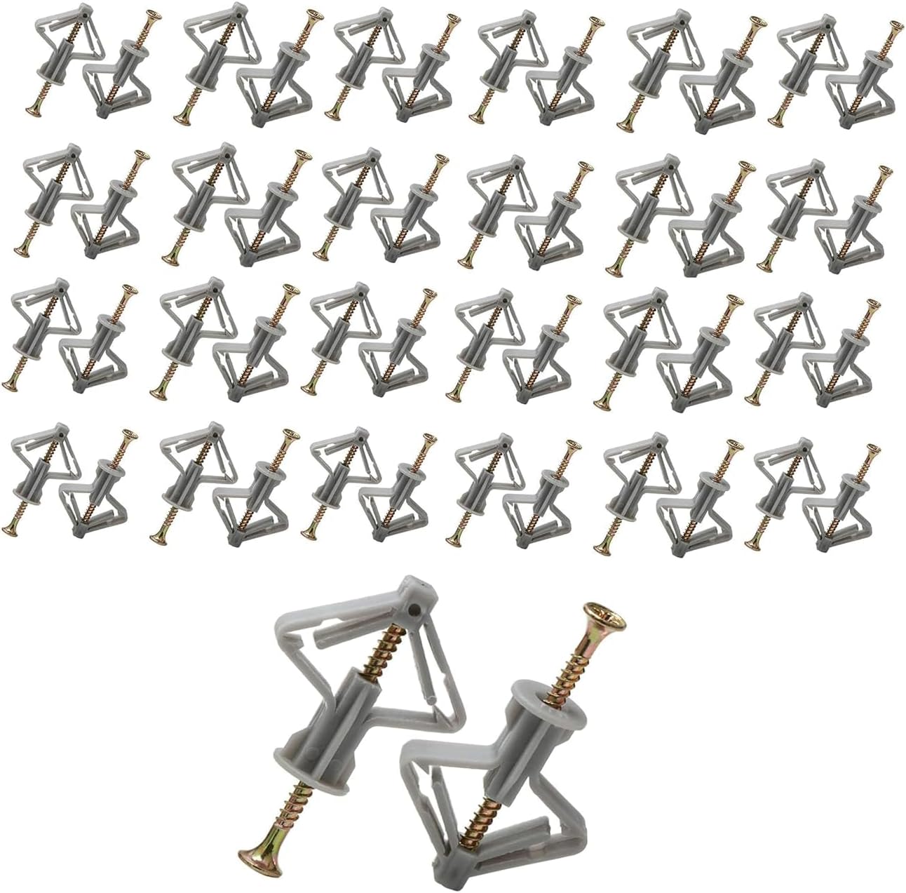 100 Pieces Cheville Brique Creuse Cheville Parpaing Creux Forme D'Avion — free download