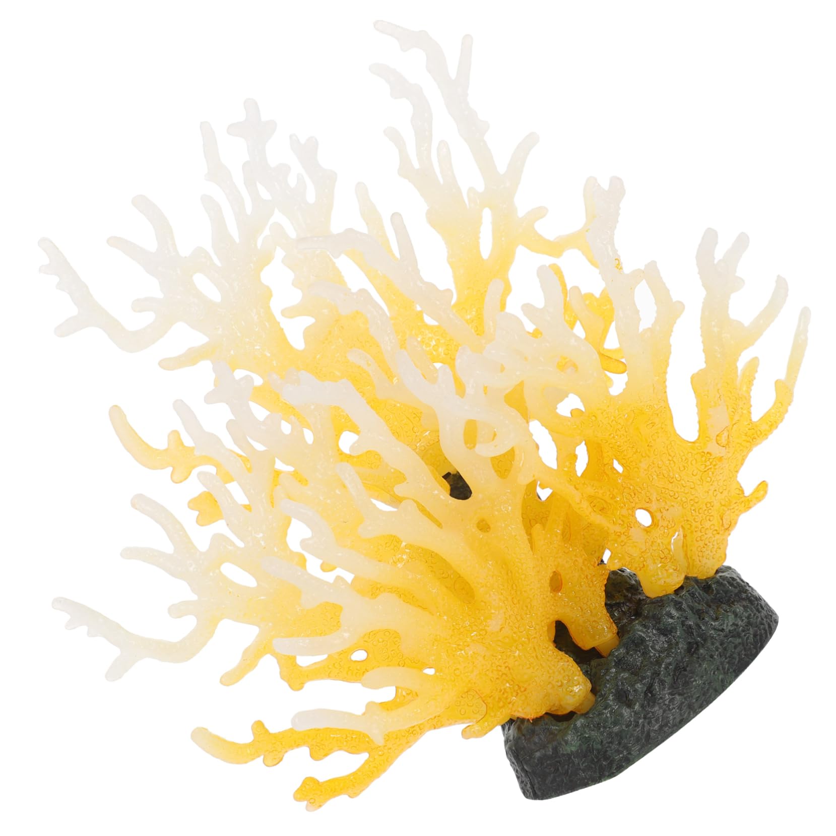 SUPVOX Artificial Coral Aquarium Decoration Durable Faux Coral Ornament for Fish Tank Landscape Decor Vivid Simulation for Home Office Aquariums Easy to Clean Material