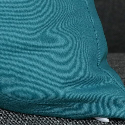 Miniatura 9 de Coddsmz Paquete de 4 fundas de almohada decorativas 100% algodón, fundas de cojín cuadradas, fundas de almohada sólidas para el hogar, cama, sofá,