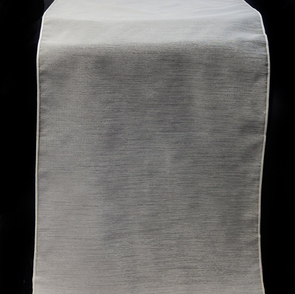 Decor Essentials Ivory Slub Organza Chair Sashes/Table Runners Events Weddings Conferences (Table Runner)