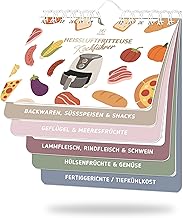 Airfryer Accessories (23 x 18.5 cm) - Hot Air Fryer Accessories - 200+ Airfryer Cookbook German - Hot Air Fryer Accessories for Ninja COSORI PHLIPS Panasonic - Air Fryer Recipe Book