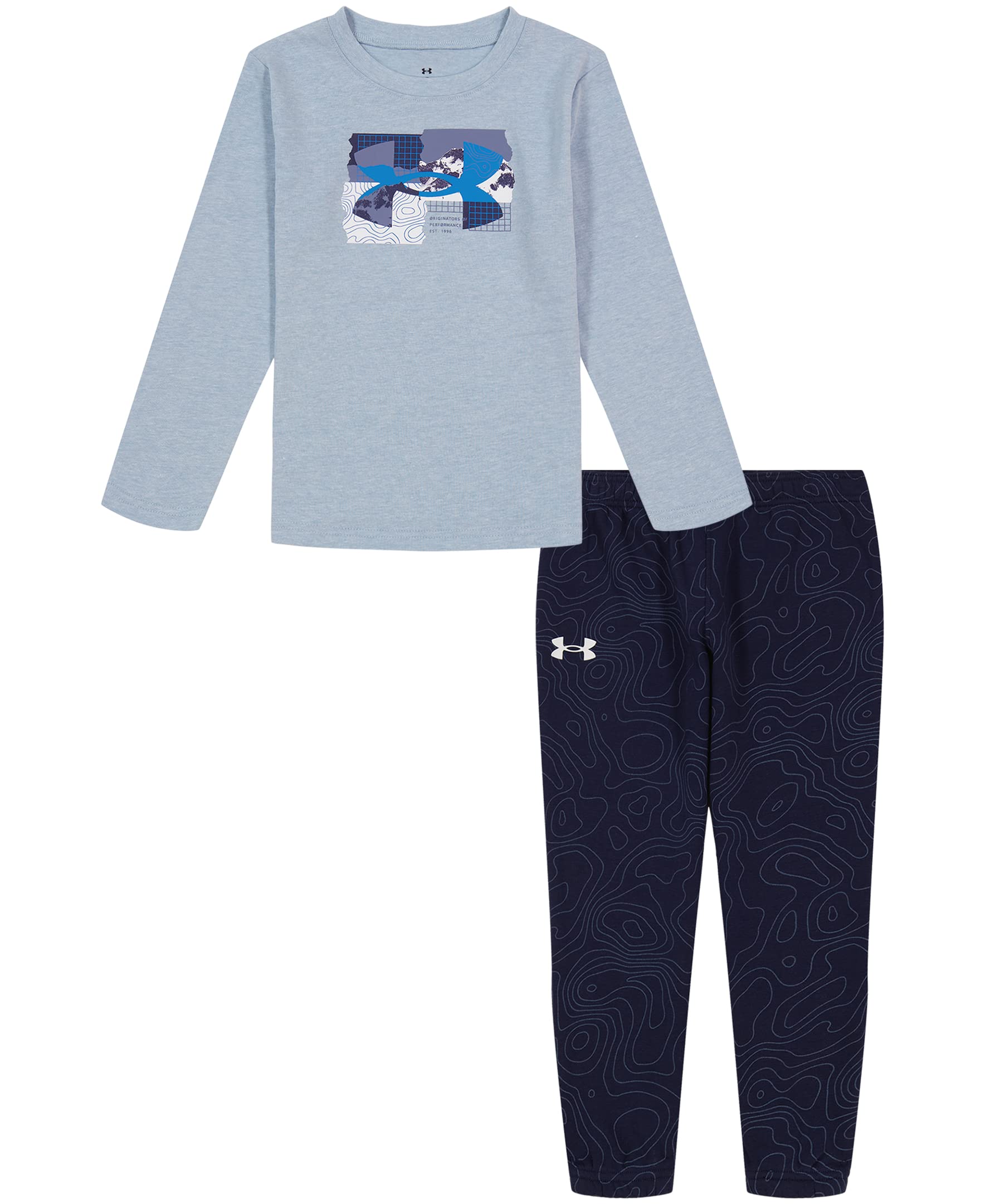 Under Armour boys Short Sleeve Tee and Jogger Set