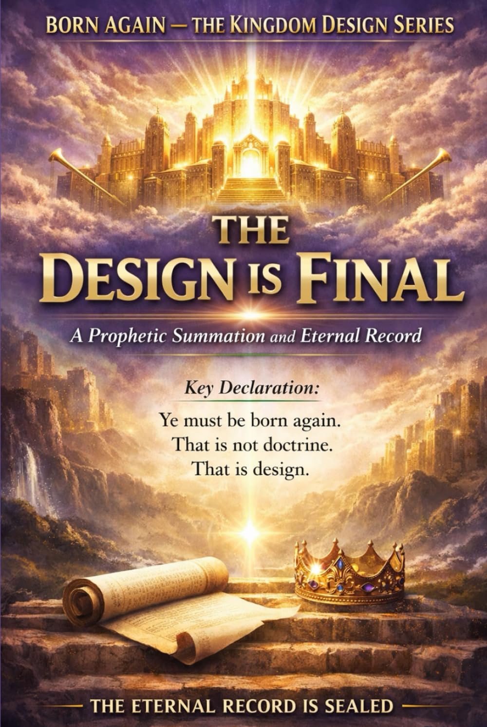 FINAL CLOSING VOLUME — The Design Is Final: A Prophetic Summation and Eternal Record (BORN AGAIN — THE KINGDOM DESIGN SERIES)
