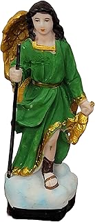 Archangel St Raphael Statue for Home Altar - 11 cm