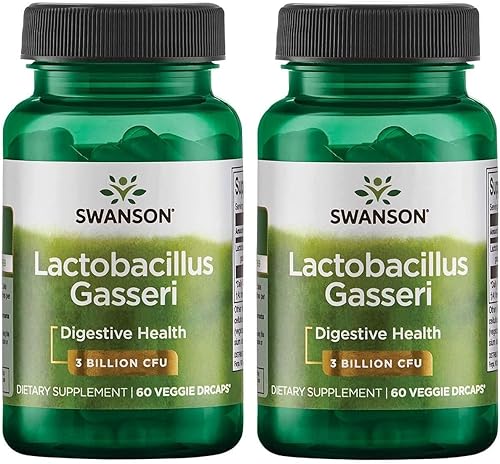Swanson Lactobacillus gasseri 3 mil millones CFU 60 Veg DRCAPS, 2