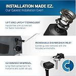 InSinkErator Garbage Disposal, Evolution 1HP, 1 Horsepower EZ Connect Continuous Feed Garburator