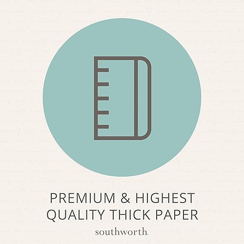 Miniatura 3 de Southworth Agenda académica (julio de 2021 a junio de 2022), 8.5 x 11 pulgadas, floral brillante, papel de 28 libras3.70 ozm, alambre doble grande