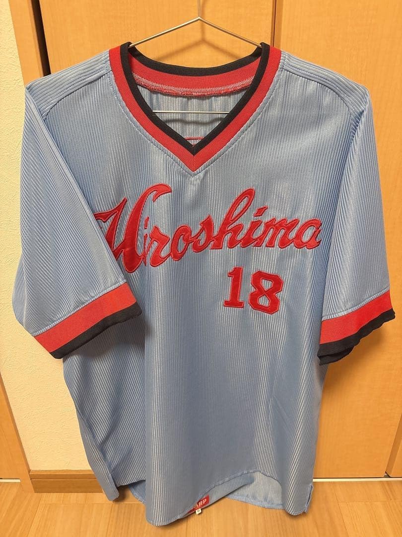 広島東洋カープ 前田健太 復刻ユニフォームO（XL Amazon.co.jp: 広島
