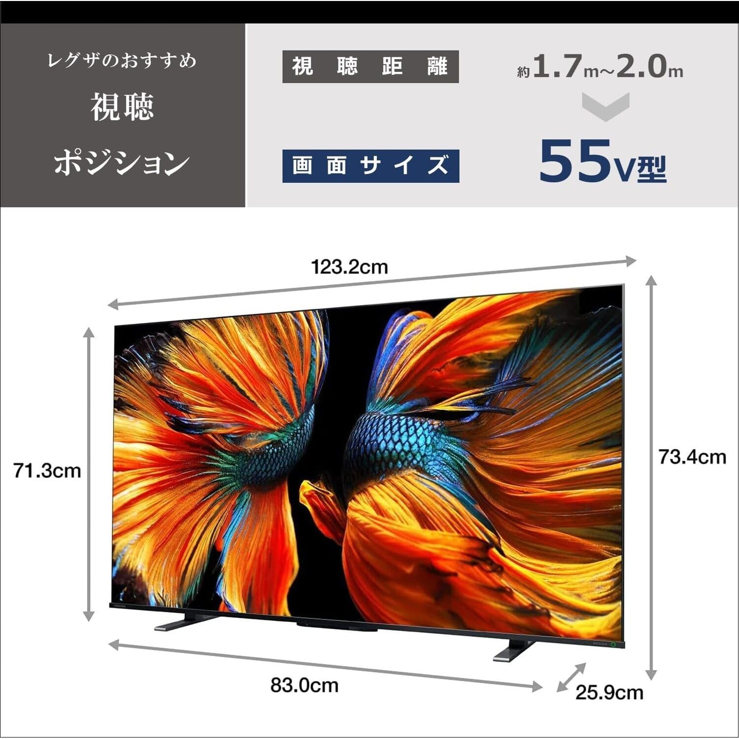 Amazon | REGZA 55インチ 4K液晶テレビ 55Z570K 倍速パネル搭載 4K 