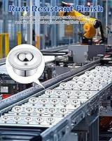 Vista 4 de Rodamiento de Transferencia de Bolas de 5/8", 80PCS Rodamientos de Bolas de Acero al Carbono CY-15H, Rodamientos de Transferencia de Bolas