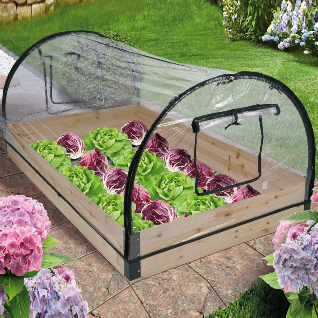 Unbekannt Serre avec Cadre en Bois Dimensions Env. 1,20 x 0,80 X 0,50m