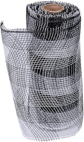 Miniatura 3 de Monis Corner  Buffalo - Paquete de cinta de malla decorativa a cuadros, 6 pulgadas x 5 yardas. Cinta de malla de polietileno para decoración de