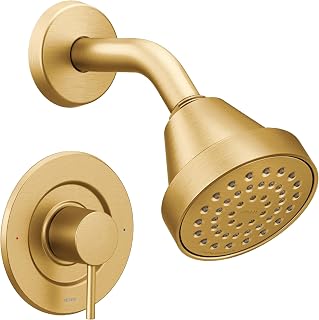 Align Brushed Gold PPosi-Temp Pressure Balancing Modern Shower Trim Kit, Valve Required, T2192BG